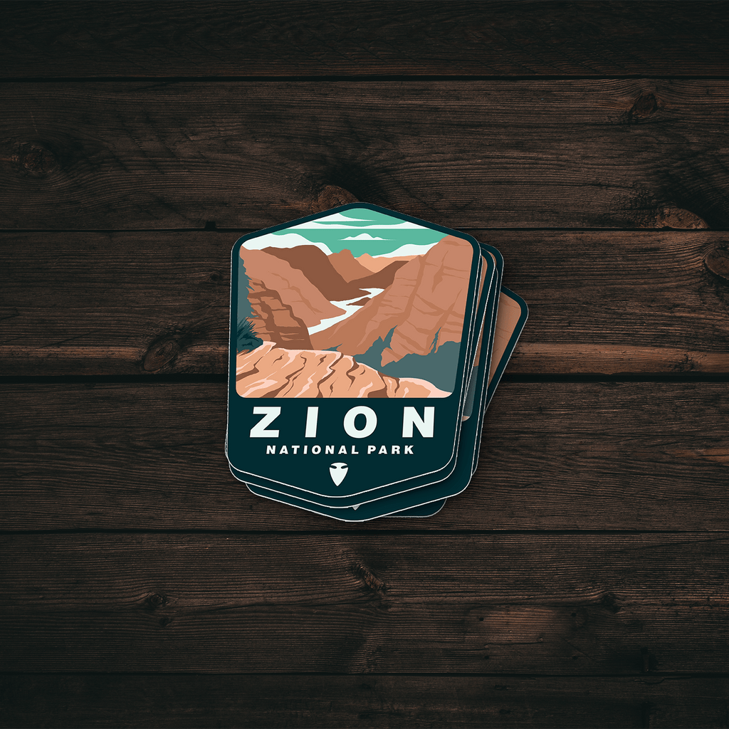 Zion National Park Sticker