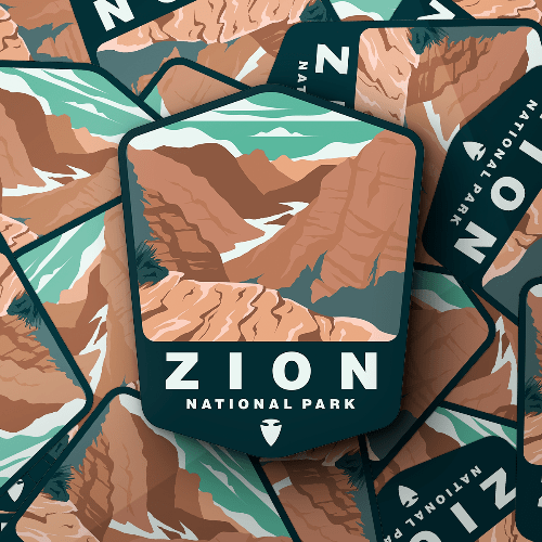 Zion National Park Sticker