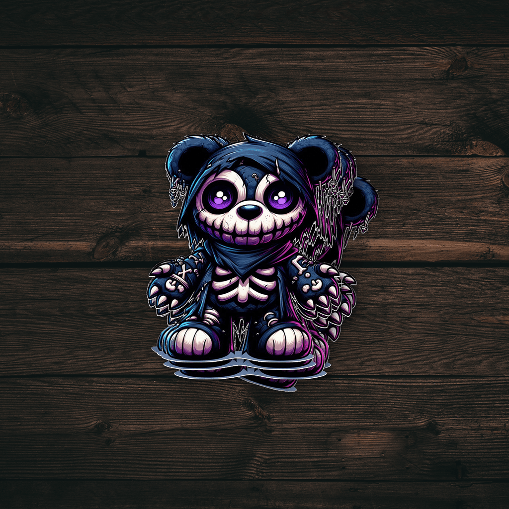 Zombie Bear Sticker